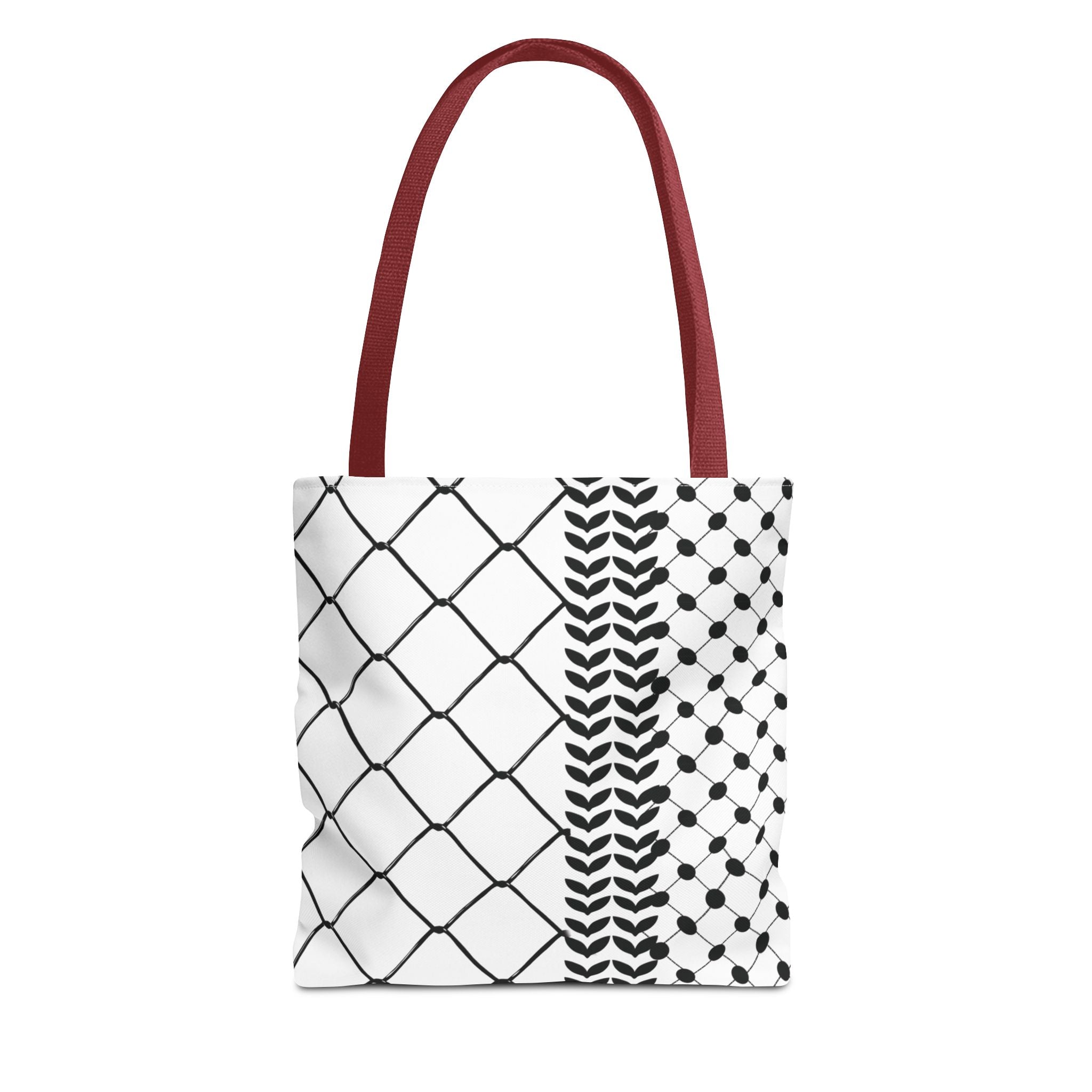 Make a Statement with Our Palestinian Keffiyeh Tote Bag