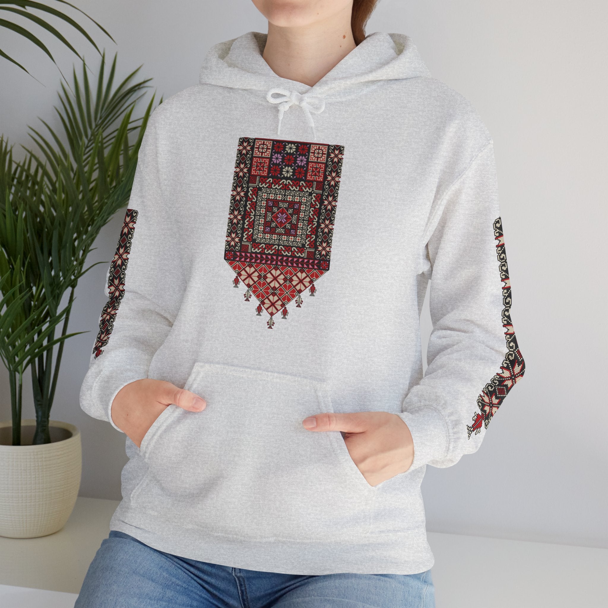 Unique Palestinian tatreez Hoodie unisex