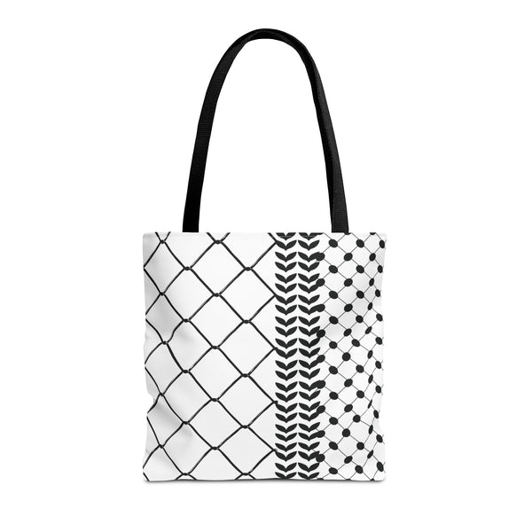 Make a Statement with Our Palestinian Keffiyeh Tote Bag