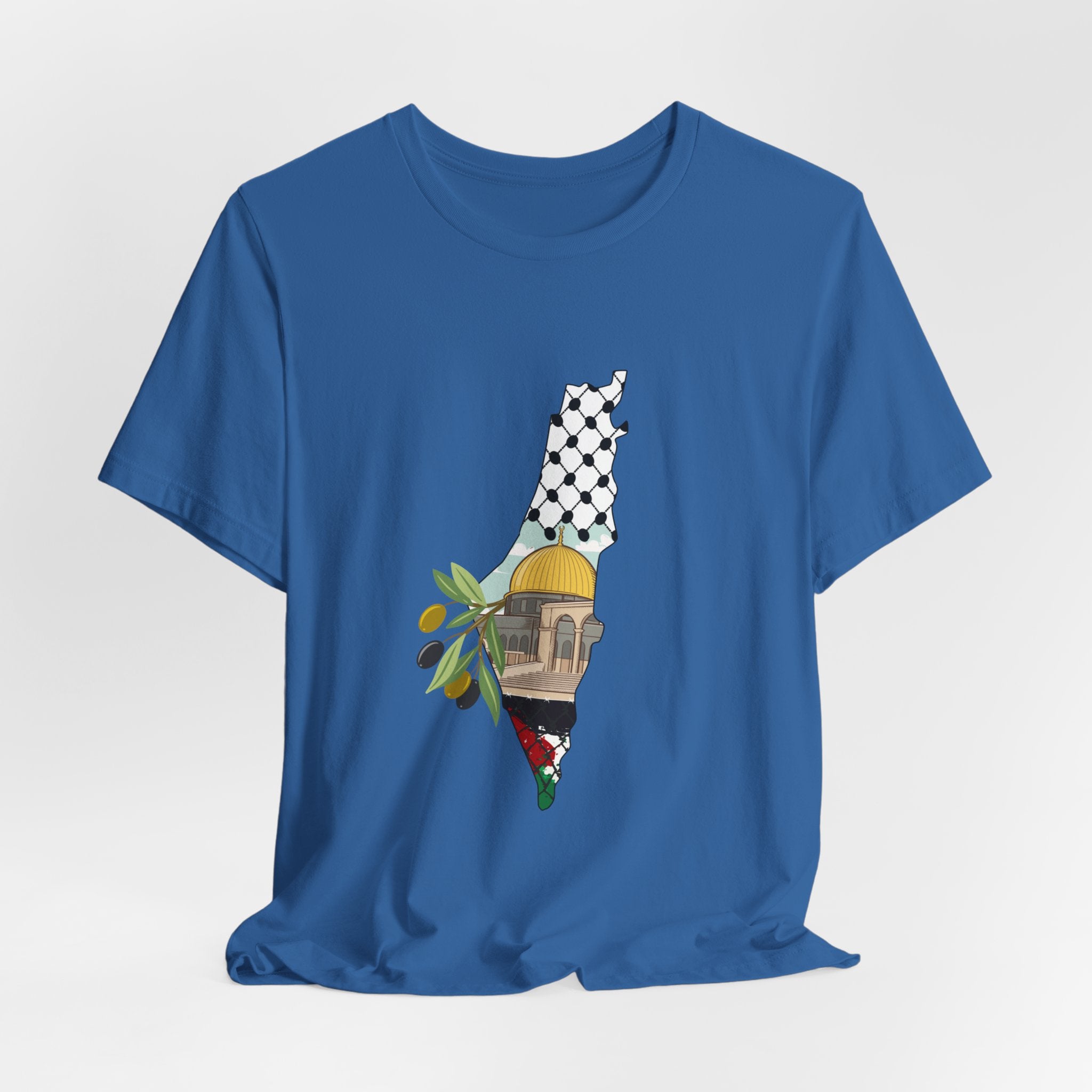 Palestine Map T-Shirt