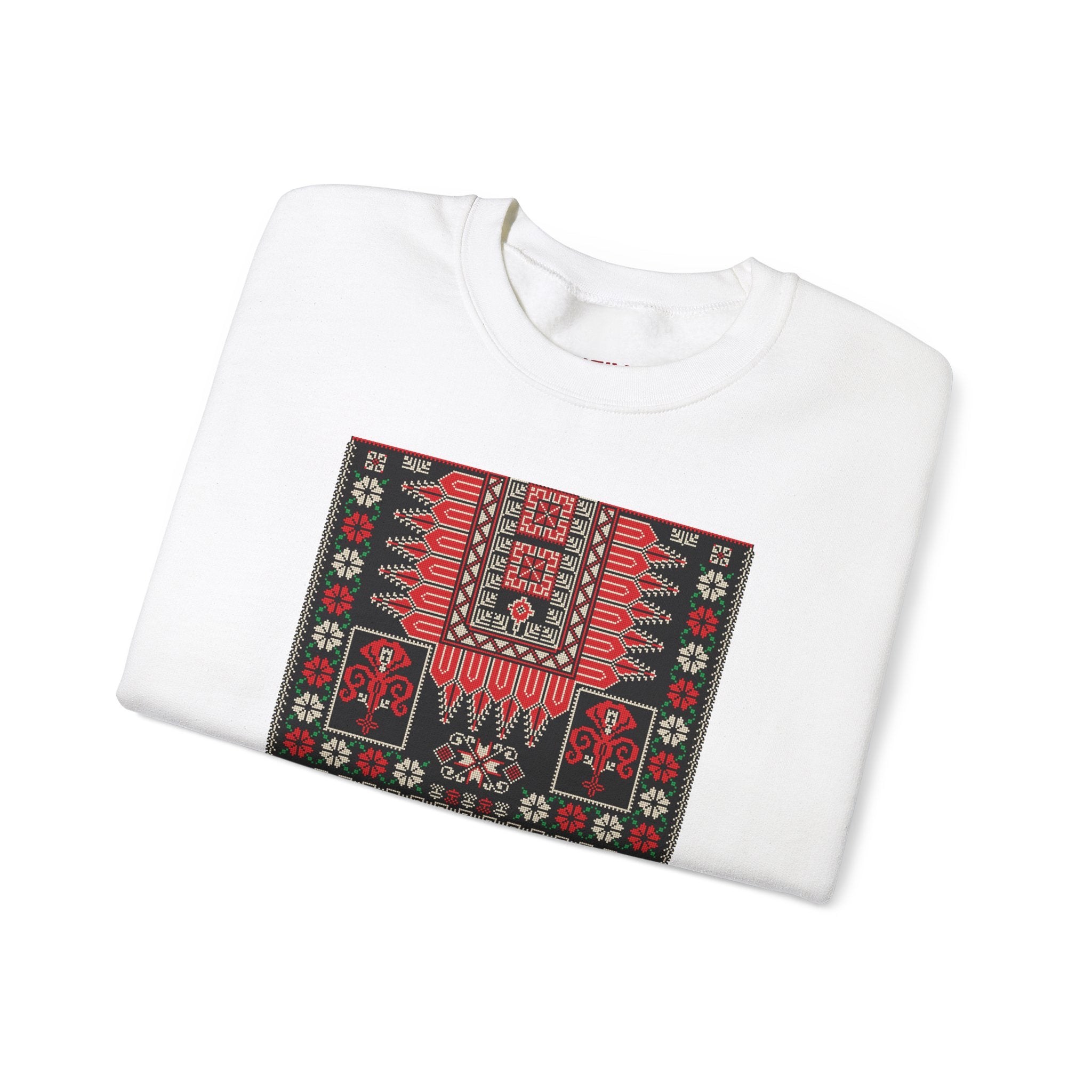 heritage Palestinian Tatreez Sweatshirts Unisex