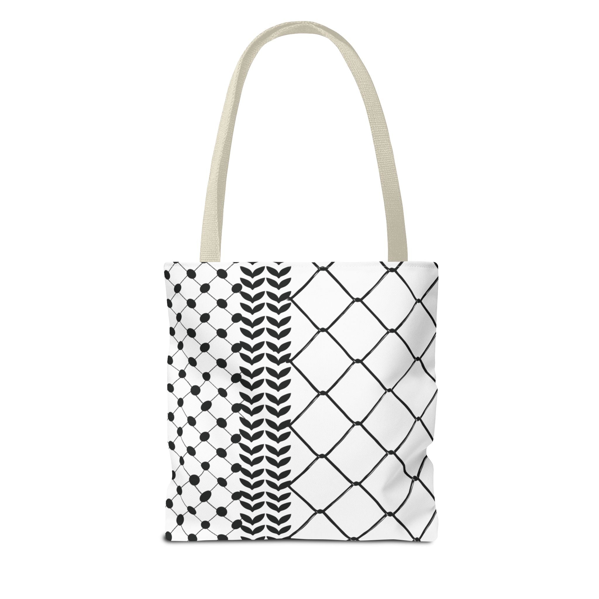 Make a Statement with Our Palestinian Keffiyeh Tote Bag