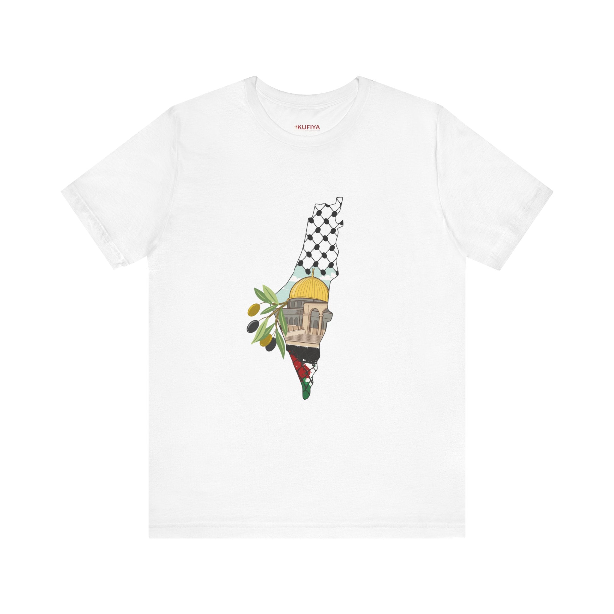 Palestine Map T-Shirt