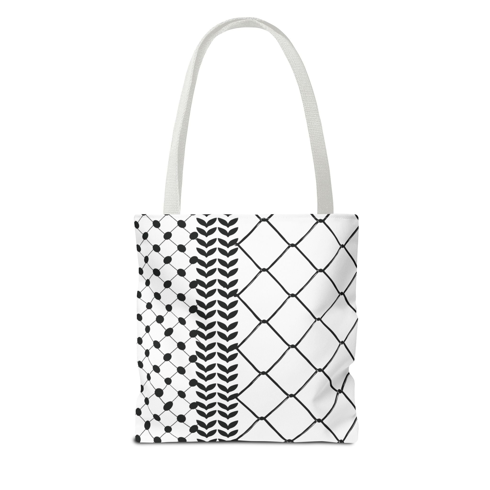 Make a Statement with Our Palestinian Keffiyeh Tote Bag