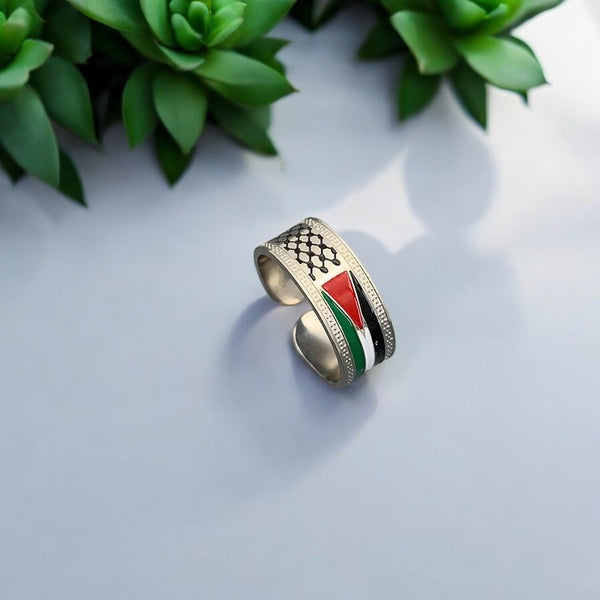 The Palestinian Kufiya Ring