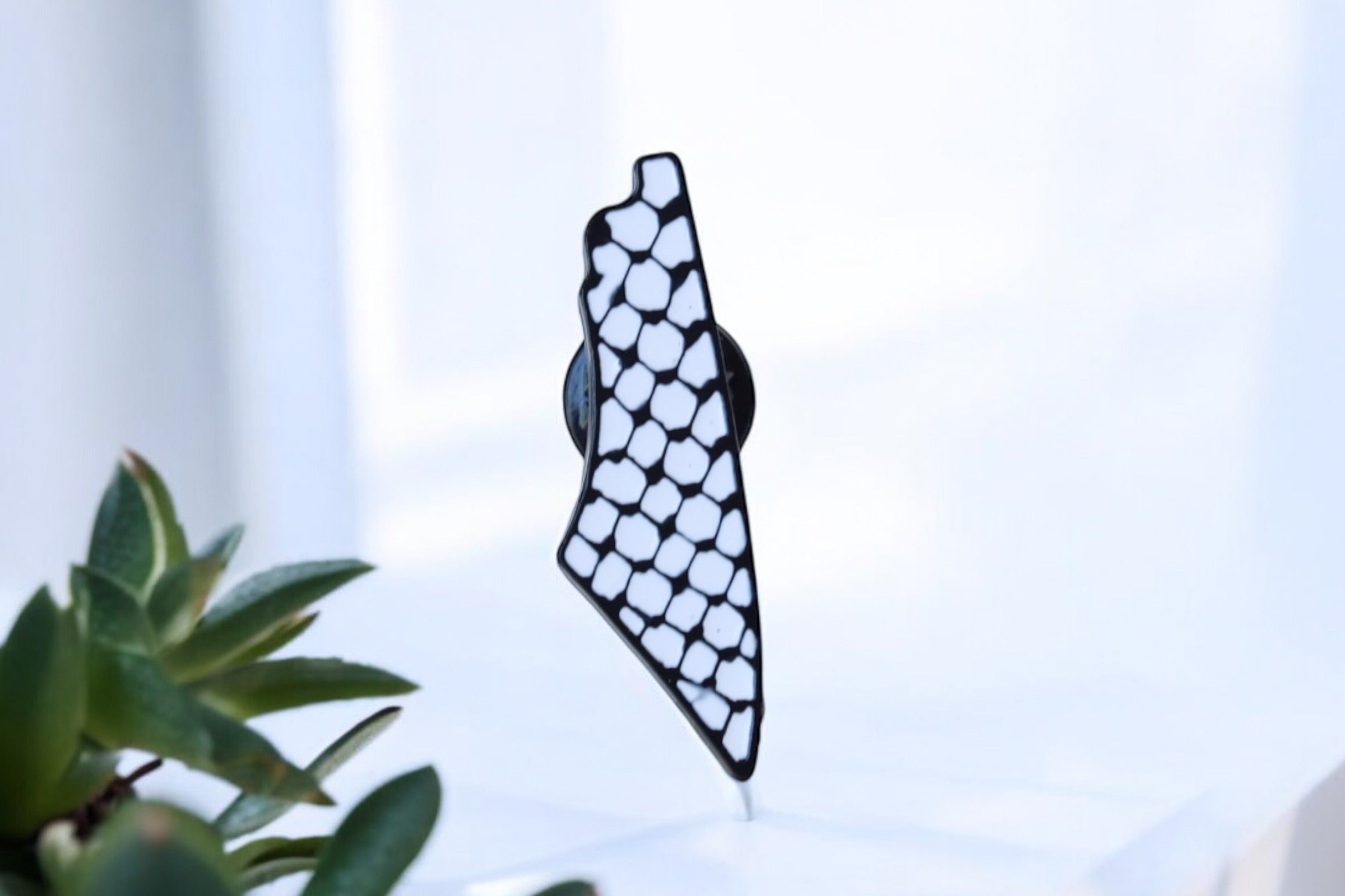 Palestine map Brooch Pin