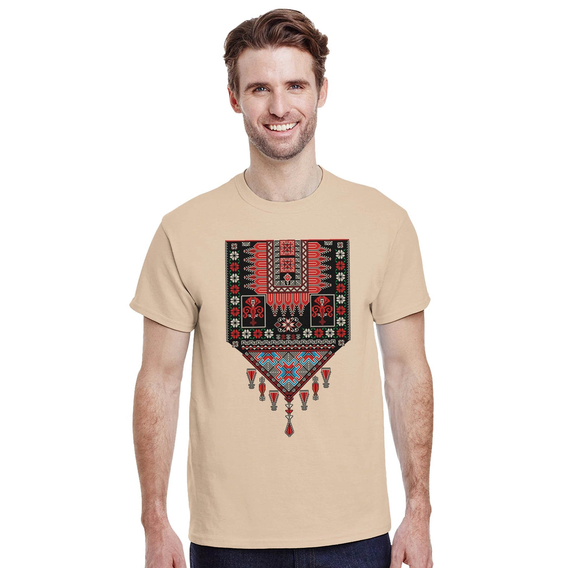 heritage Palestinian Tatreez T-shirt Unisex - The Kufiya Shop heritage Palestinian Tatreez T-shirt UnisexT-ShirtThe Kufiya StoreThe Kufiya Shop a9745571 - b436 - 4732 - bf96 - 2f25a39b0961NaturalSb7210883 - ddd5 - 4e36 - 8646 - f9632605431b