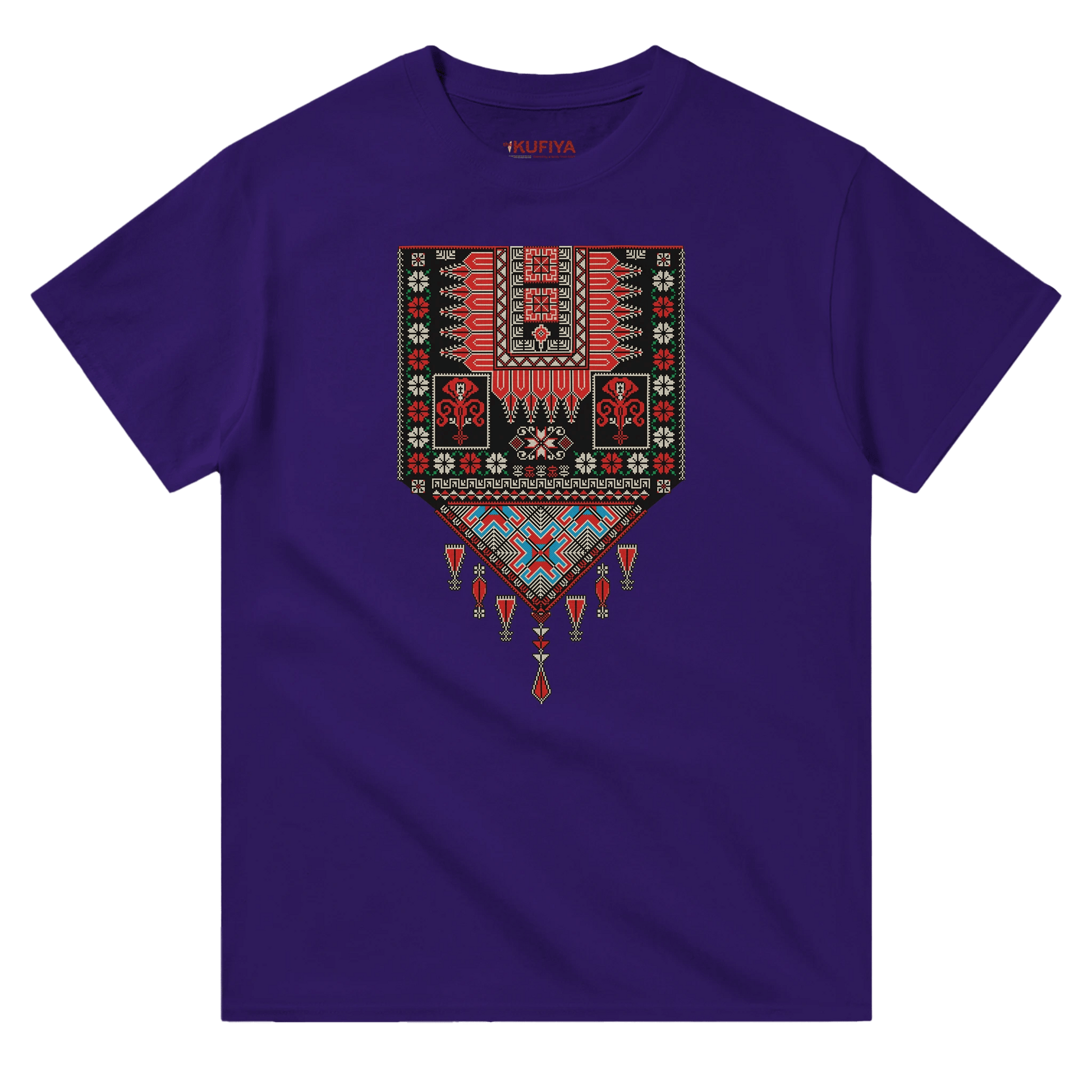 heritage Palestinian Tatreez T-shirt Unisex - The Kufiya Shopheritage Palestinian Tatreez T-shirt UnisexT-ShirtThe Kufiya StoreThe Kufiya Shop42899619 - ee31 - 4af0 - b9e4 - 92955e6cea25PurpleSf8ae2612 - 115d - 46c0 - a48b - 81672d266623