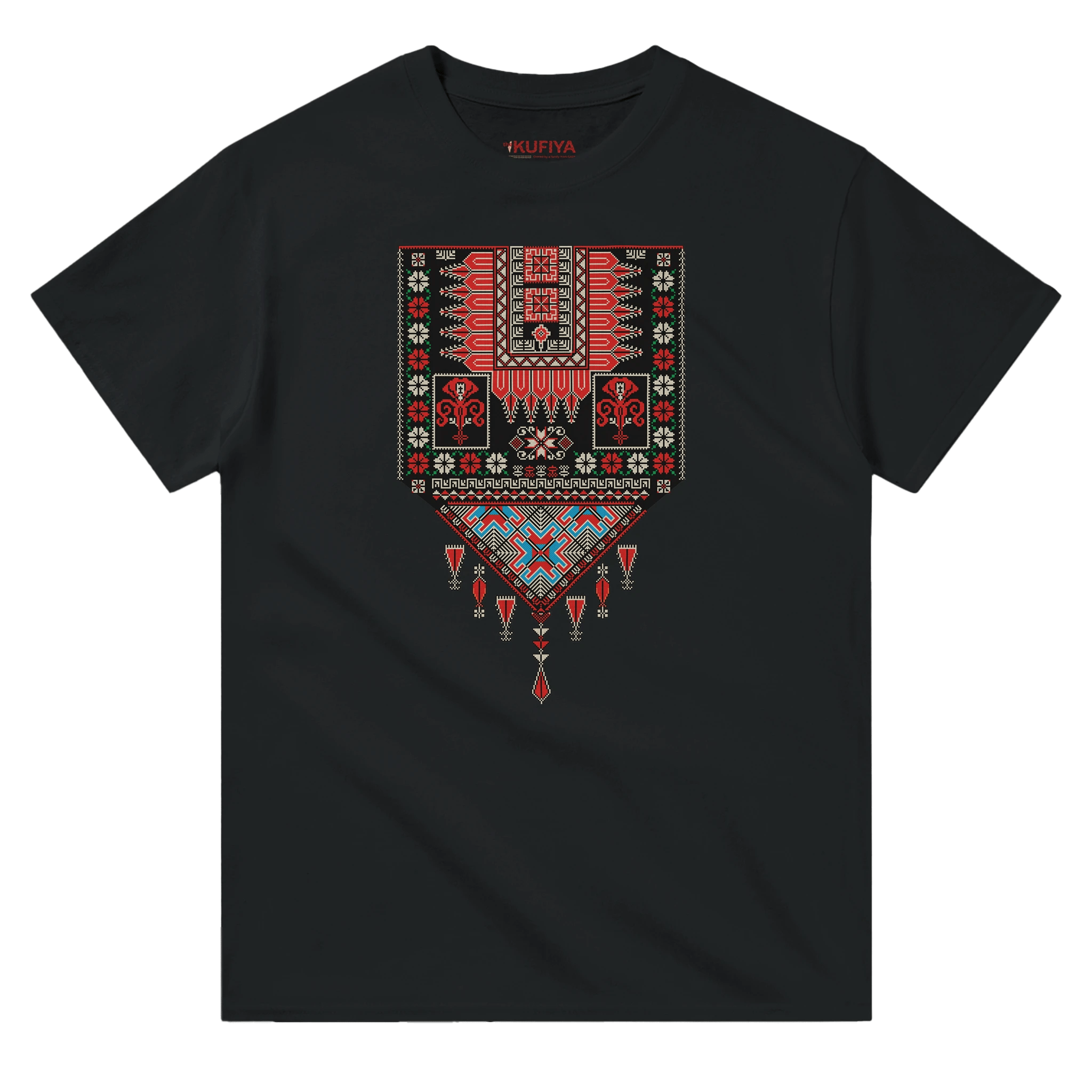 heritage Palestinian Tatreez T-shirt Unisex - The Kufiya Shopheritage Palestinian Tatreez T-shirt UnisexT-ShirtThe Kufiya StoreThe Kufiya Shopb1ca1f31 - e4e9 - 4f4f - 9720 - 34cf9fe87a5aBlackSeb841eca - 8eae - 400b - 9c47 - 7fd0af7a04f9