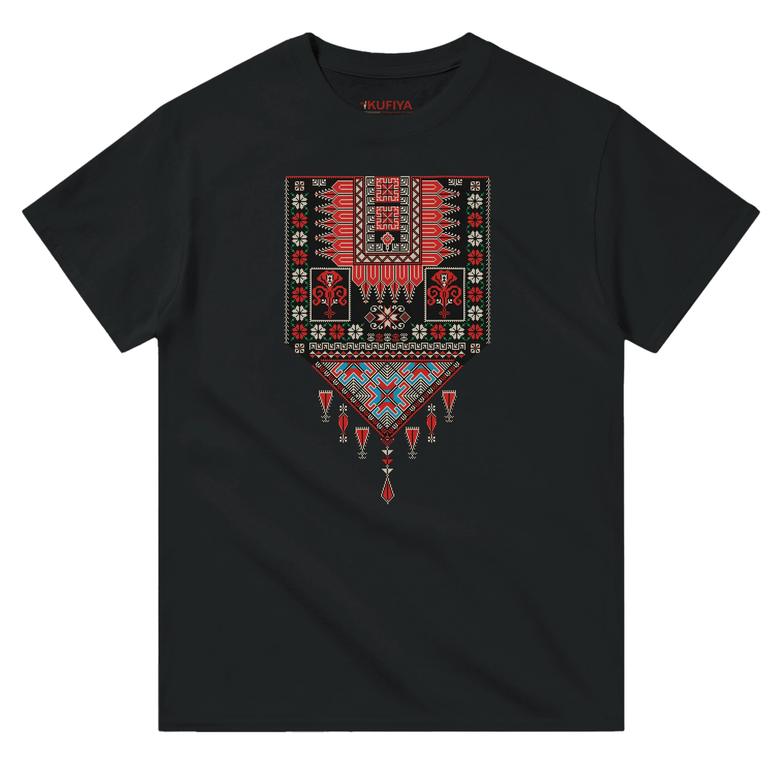 heritage Palestinian Tatreez T-shirt Unisex - The Kufiya Shopheritage Palestinian Tatreez T-shirt UnisexT-ShirtThe Kufiya StoreThe Kufiya Shopb1ca1f31 - e4e9 - 4f4f - 9720 - 34cf9fe87a5aBlackSeb841eca - 8eae - 400b - 9c47 - 7fd0af7a04f9