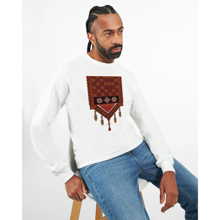 Long - Sleeve T-Shirt with Palestinian Tatreez Design - The Kufiya Shop Long - Sleeve T-Shirt with Palestinian Tatreez DesignT-ShirtThe Kufiya StoreThe Kufiya Shop 6f1f838f - 6f40 - 491c - a1c8 - a3116633dd0aCarolina BlueS9ad219b6 - 425e - 42b4 - 9622 - 7fe7af5b06e1