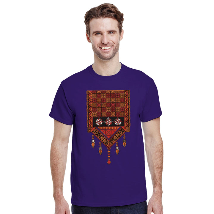 New Palestinian Tatreez T-Shirt Unisex - The Kufiya Shop New Palestinian Tatreez T-Shirt UnisexPrint MaterialThe Kufiya StoreThe Kufiya Shop d0144762 - e53f - 4a61 - ab5d - 3303511b62a8PurpleS7ddbe2cf - 8b85 - 4ea4 - a626 - 360c4f2352ba