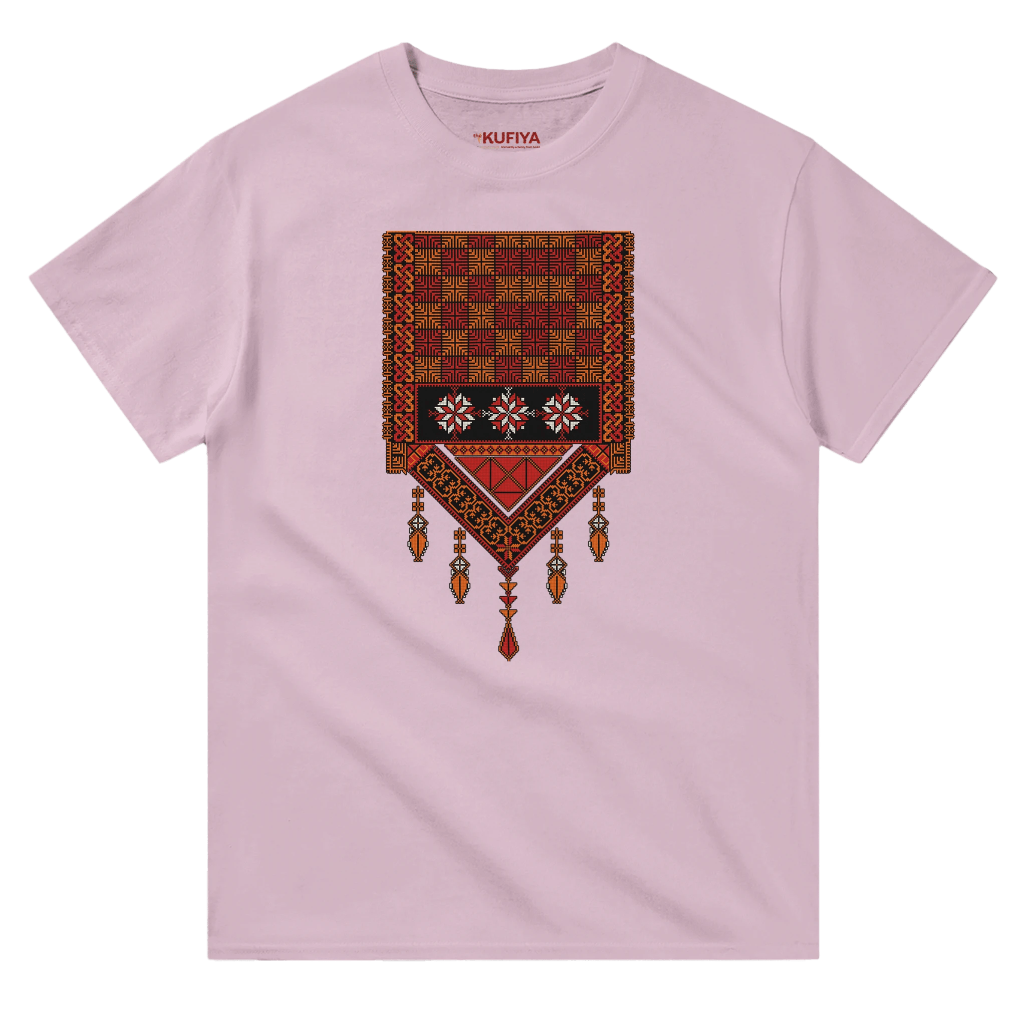 New Palestinian Tatreez T-Shirt Unisex - The Kufiya ShopNew Palestinian Tatreez T-Shirt UnisexPrint MaterialThe Kufiya StoreThe Kufiya Shop28646119 - 8737 - 4bfc - 8e7a - 599f9026bddfLight PinkS05357877 - 11ad - 4deb - a4b6 - 1be7566a1688