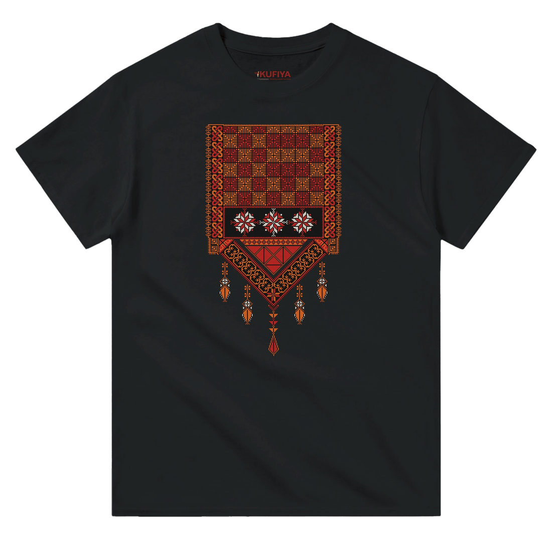 New Palestinian Tatreez T-Shirt Unisex - The Kufiya ShopNew Palestinian Tatreez T-Shirt UnisexPrint MaterialThe Kufiya StoreThe Kufiya Shop33c0e21e - cb11 - 4df8 - a840 - 3596b87490a0BlackS246049d2 - 2aa3 - 44a1 - 918f - ed3d57e8c14f
