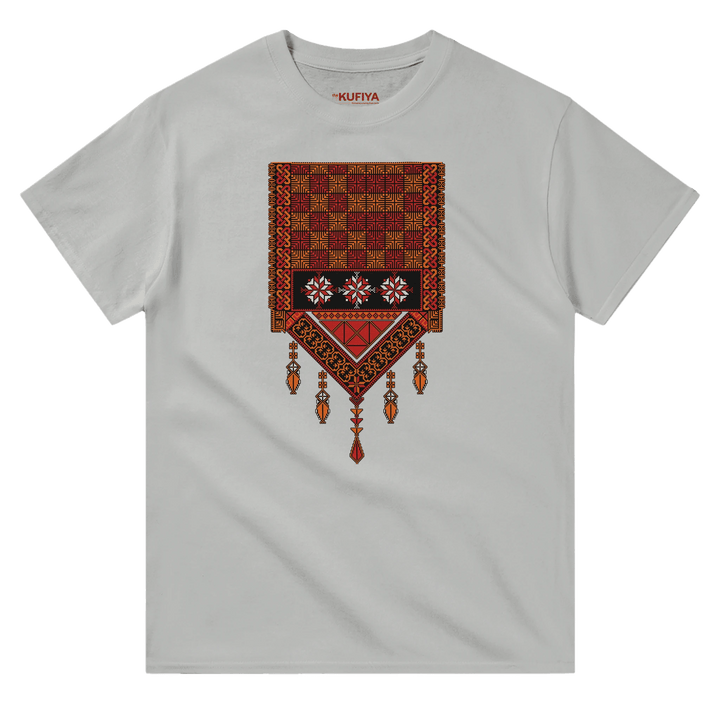 New Palestinian Tatreez T-Shirt Unisex - The Kufiya ShopNew Palestinian Tatreez T-Shirt UnisexPrint MaterialThe Kufiya StoreThe Kufiya Shop7654923f - d87e - 4153 - 916f - 4cf4c728c3deAshS4760b558 - 1af0 - 4a12 - 9fa3 - 8253ee2840e4