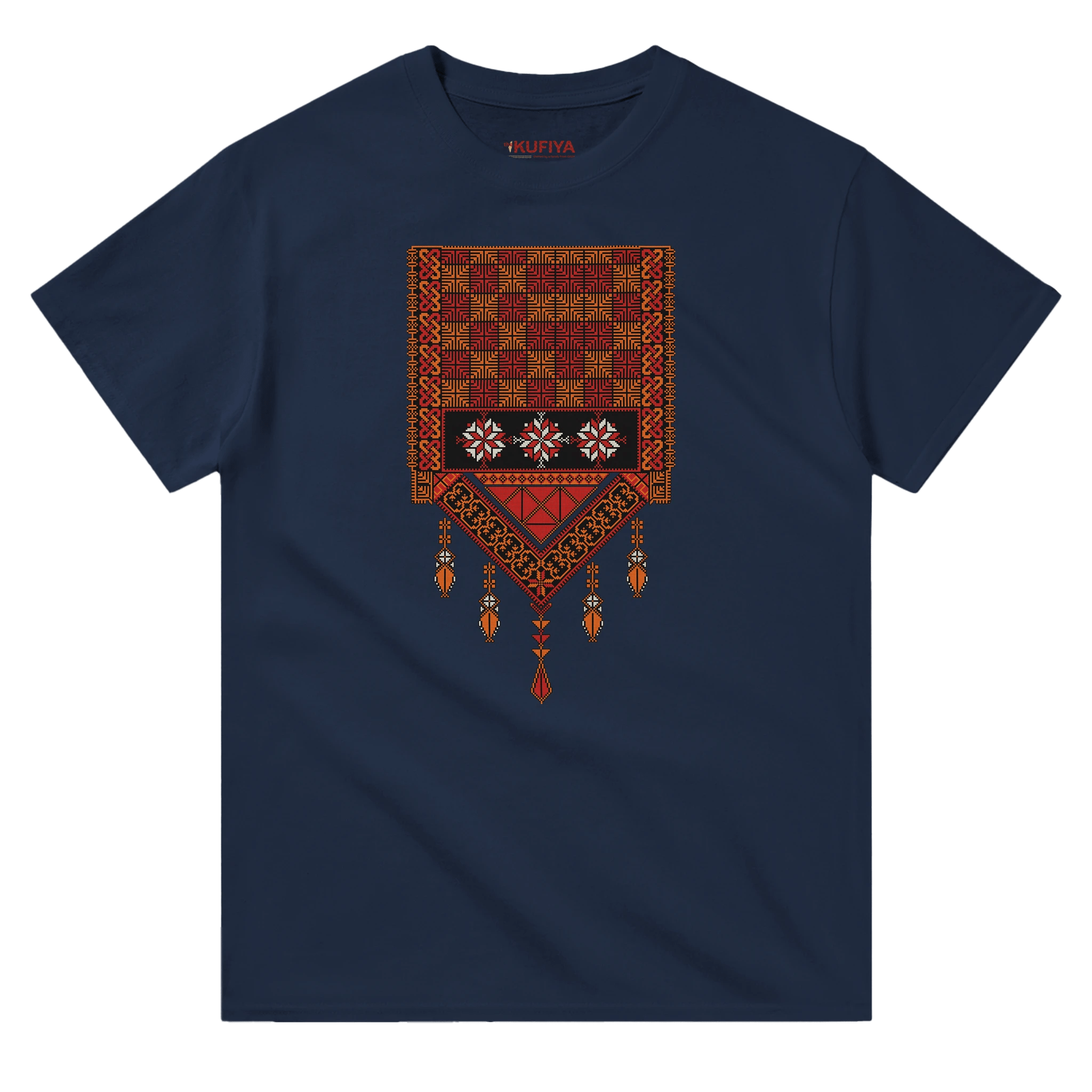 New Palestinian Tatreez T-Shirt Unisex - The Kufiya ShopNew Palestinian Tatreez T-Shirt UnisexPrint MaterialThe Kufiya StoreThe Kufiya Shopf81c89be - 9a6e - 40d1 - 9f9e - 047df895f3b0NavySa3ccfb63 - 3c7d - 4527 - bb18 - b282561c6b0e
