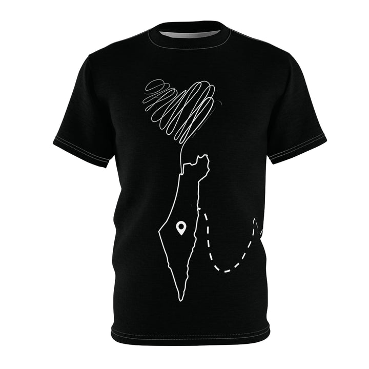 Palestine in the Heart and Mind Unisex t-shirt - The Kufiya Shop Palestine in the Heart and Mind Unisex t-shirtAll Over PrintsPrintifyThe Kufiya Shop 12367109124902303572SPalestine in the Heart and Mind Unisex t-shirt