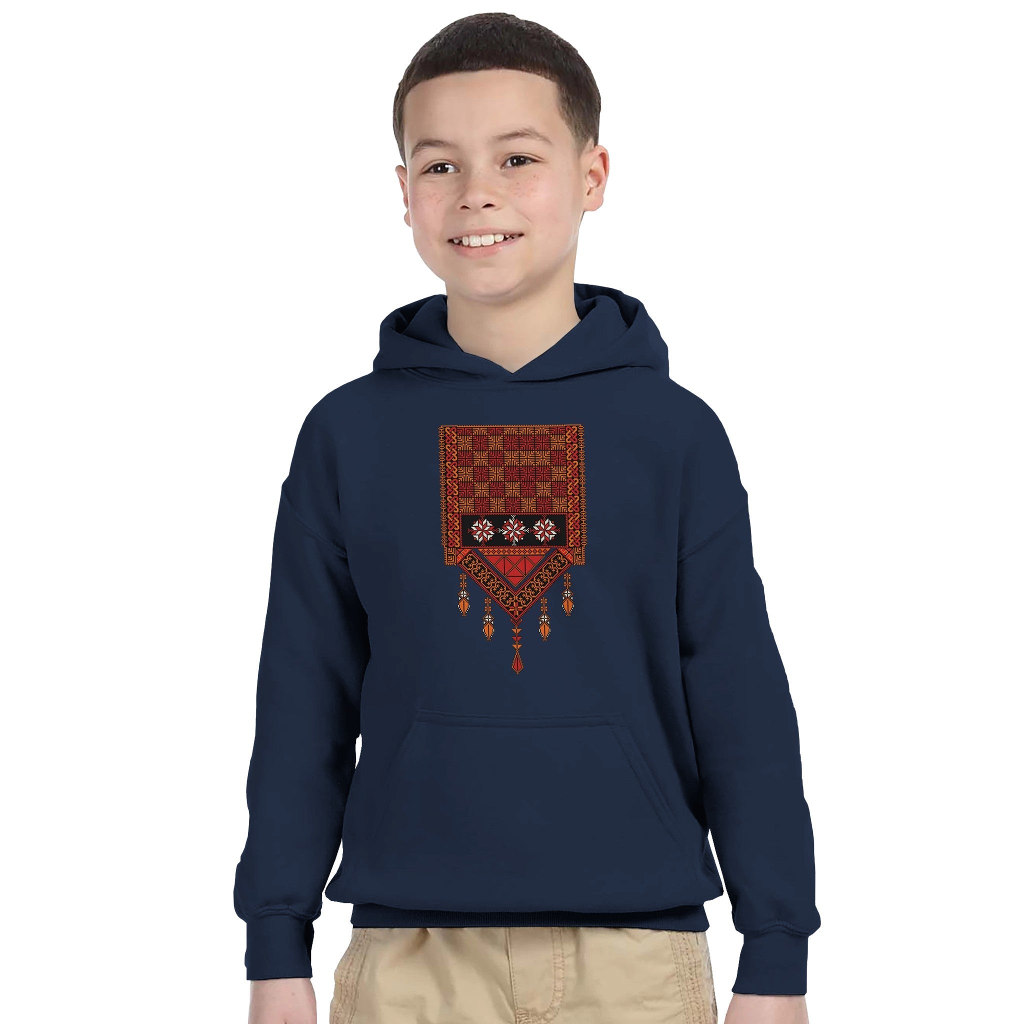 Palestine Tatreez Kids Pullover Hoodie - The Kufiya Shop Palestine Tatreez Kids Pullover HoodiePrint MaterialThe Kufiya StoreThe Kufiya Shop 2259468a - 8579 - 467e - ab1a - 28fa54758234XSNavy26d91e37 - 2162 - 4467 - bc16 - 6b3214bc9b5d