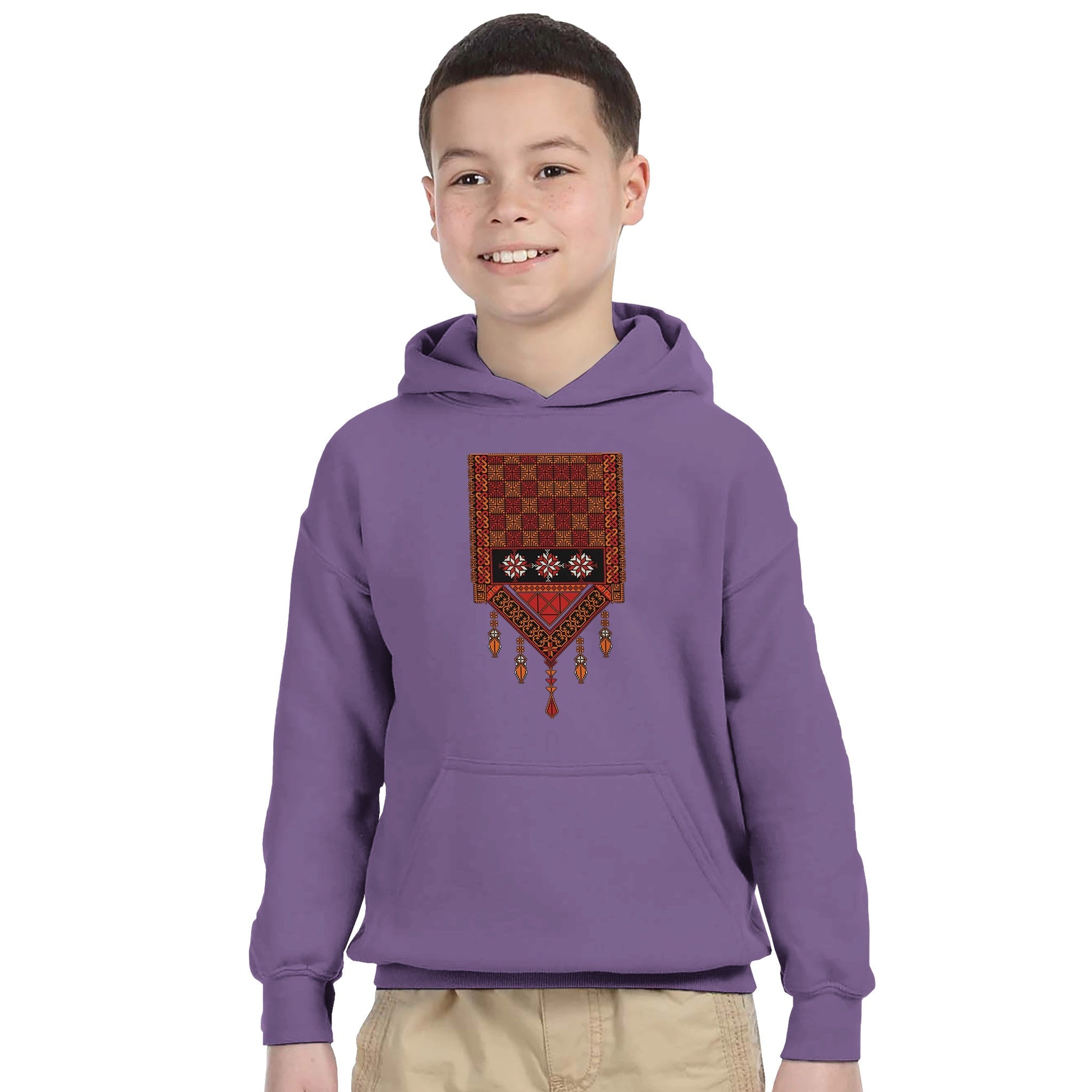 Palestine Tatreez Kids Pullover Hoodie - The Kufiya Shop Palestine Tatreez Kids Pullover HoodiePrint MaterialThe Kufiya StoreThe Kufiya Shop f9aa45da - 7142 - 471e - b127 - 450e17ce1cd5SPurpleac9ebe31 - 4bc2 - 491c - 9dfa - e640ad22096c