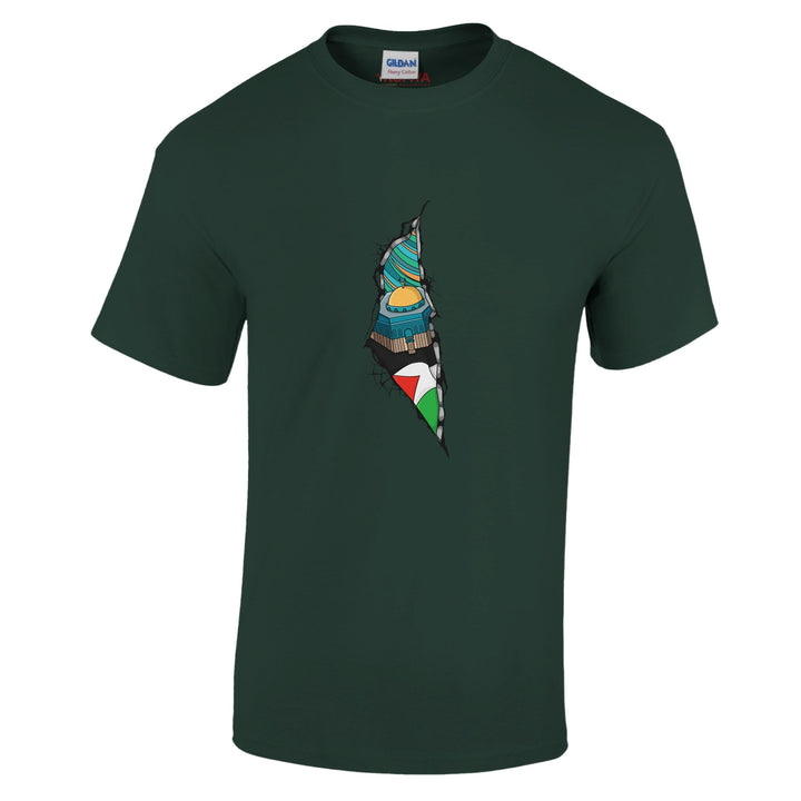 Rooted in Resilience: Palestine Map Tee for Strength T-shirt Unisex - The Kufiya Shop Rooted in Resilience: Palestine Map Tee for Strength T-shirt UnisexT-ShirtThe Kufiya StoreThe Kufiya Shop cf9af6fa - 6a07 - 4398 - b6a9 - 23bc224f1e76SForest Green83f41b1d - 09a3 - 4491 - b003 - d9872b012574