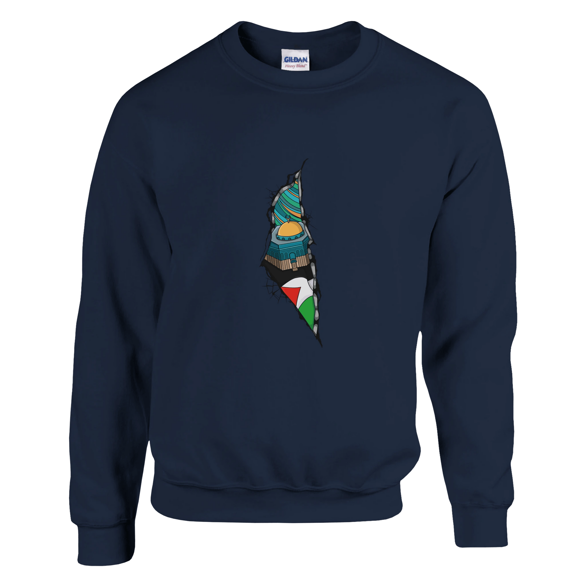 Rooted in Resilience: Palestine Map Tee for Strength Unisex Sweatshirt - The Kufiya ShopRooted in Resilience: Palestine Map Tee for Strength Unisex SweatshirtSweatshirtThe Kufiya StoreThe Kufiya Shop4f813624 - a1da - 4876 - a238 - 8b4269bc0129SNavy035b1995 - 7c00 - 450b - 8189 - 357bd5f73098