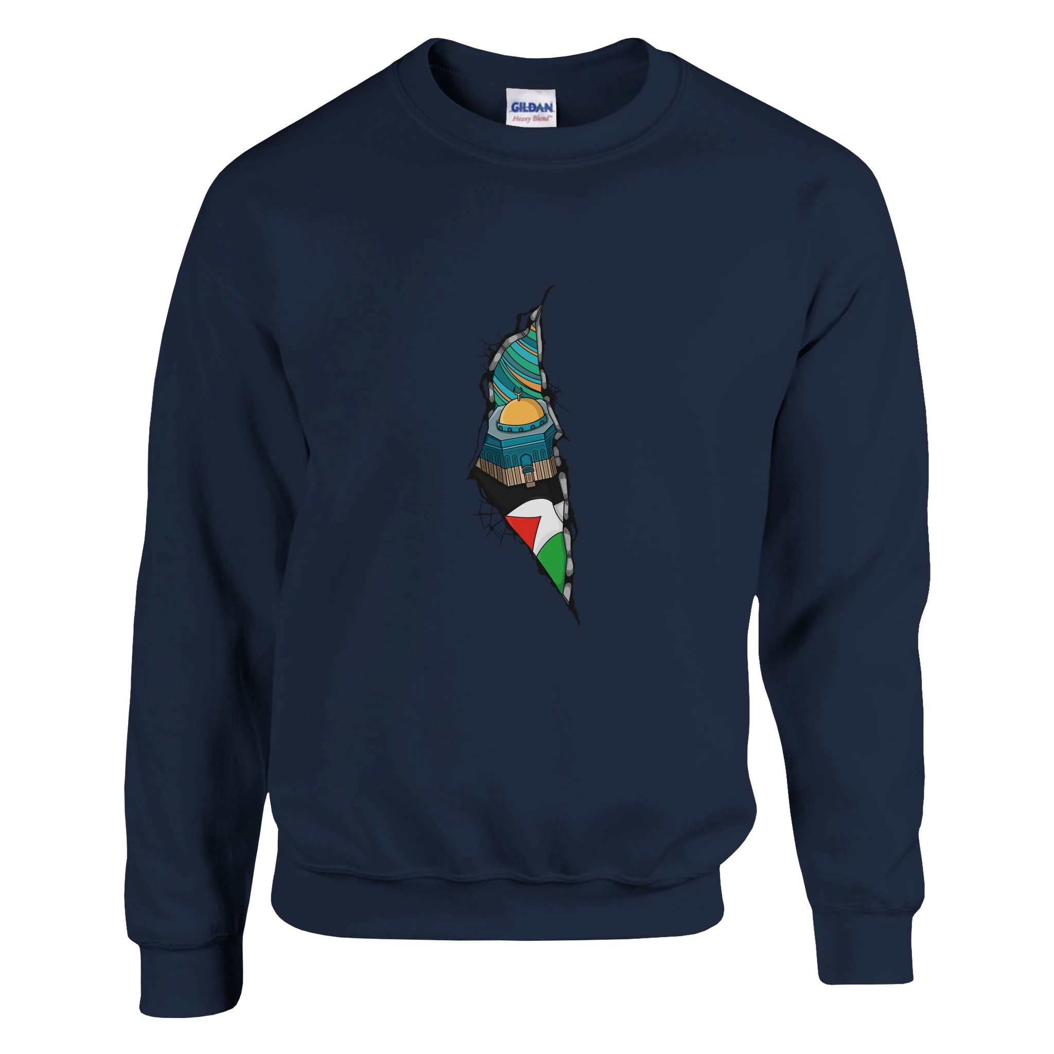 Rooted in Resilience: Palestine Map Tee for Strength Unisex Sweatshirt - The Kufiya ShopRooted in Resilience: Palestine Map Tee for Strength Unisex SweatshirtSweatshirtThe Kufiya StoreThe Kufiya Shop4f813624 - a1da - 4876 - a238 - 8b4269bc0129SNavy035b1995 - 7c00 - 450b - 8189 - 357bd5f73098