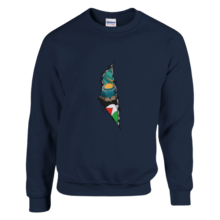 Rooted in Resilience: Palestine Map Tee for Strength Unisex Sweatshirt - The Kufiya ShopRooted in Resilience: Palestine Map Tee for Strength Unisex SweatshirtSweatshirtThe Kufiya StoreThe Kufiya Shop4f813624 - a1da - 4876 - a238 - 8b4269bc0129SNavy035b1995 - 7c00 - 450b - 8189 - 357bd5f73098