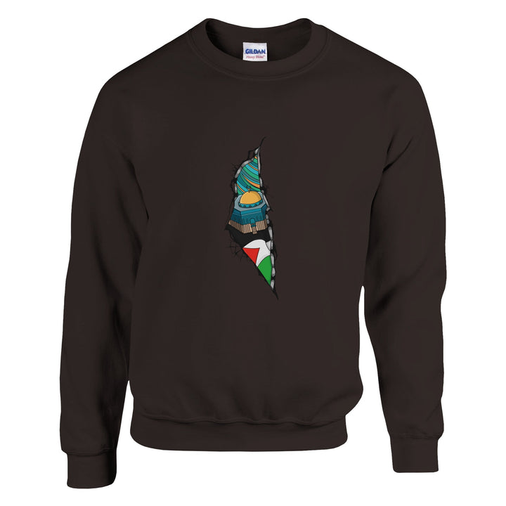 Rooted in Resilience: Palestine Map Tee for Strength Unisex Sweatshirt - The Kufiya Shop Rooted in Resilience: Palestine Map Tee for Strength Unisex SweatshirtSweatshirtThe Kufiya StoreThe Kufiya Shop 5a64401c - 8fa6 - 4447 - 87a2 - c09d9a5879b5SDark Chocolateaec4bf35 - afe9 - 49f7 - b966 - bb5f1b4ddea2