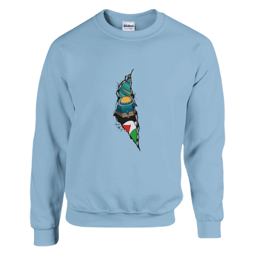 Rooted in Resilience: Palestine Map Tee for Strength Unisex Sweatshirt - The Kufiya ShopRooted in Resilience: Palestine Map Tee for Strength Unisex SweatshirtSweatshirtThe Kufiya StoreThe Kufiya Shopc7462de7 - 1e8b - 4d6f - a126 - 36c719c82870SLight Blue6c061df1 - acc2 - 4fc4 - a266 - 44d08b54923e