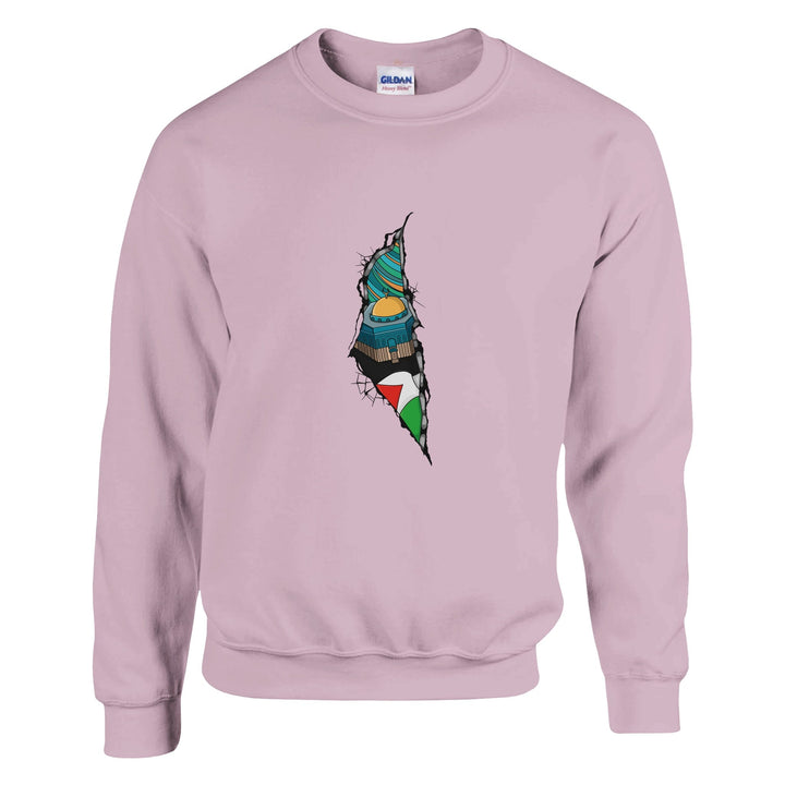 Rooted in Resilience: Palestine Map Tee for Strength Unisex Sweatshirt - The Kufiya Shop Rooted in Resilience: Palestine Map Tee for Strength Unisex SweatshirtSweatshirtThe Kufiya StoreThe Kufiya Shop aac1e4b2 - 55da - 49b1 - acc1 - 3957aca3c824SLight Pink32b00cf7 - 3fb9 - 4103 - a8fd - d8e2913b1453