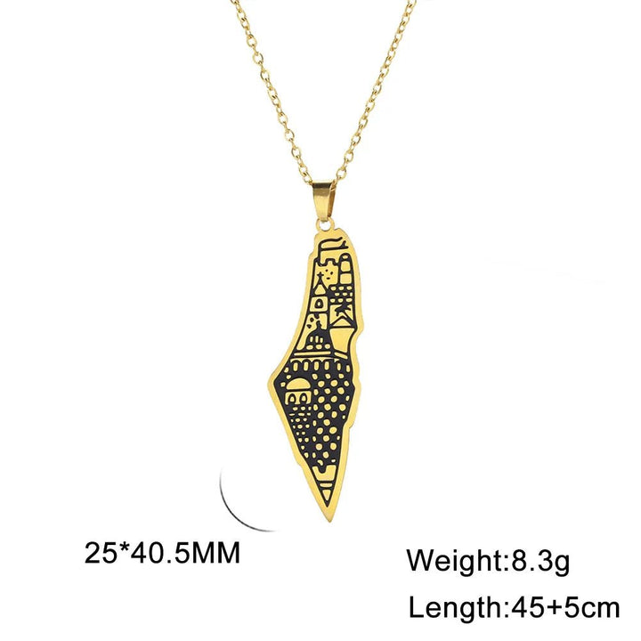 Show Your Solidarity: Map of Palestine Necklace - The Kufiya ShopShow Your Solidarity: Map of Palestine NecklaceThe Kufiya Shop The Kufiya Shop200001033:361181#goldgoldS00b01b4d047e4e89bc8d35c5891cf68ev