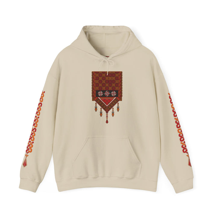 Unisex New Palestinian Tatreez Hoodie - The Kufiya ShopUnisex New Palestinian Tatreez HoodieHoodiePrintifyThe Kufiya Shop13621609661982381402SandSUnisex New Palestinian Tatreez Hoodie