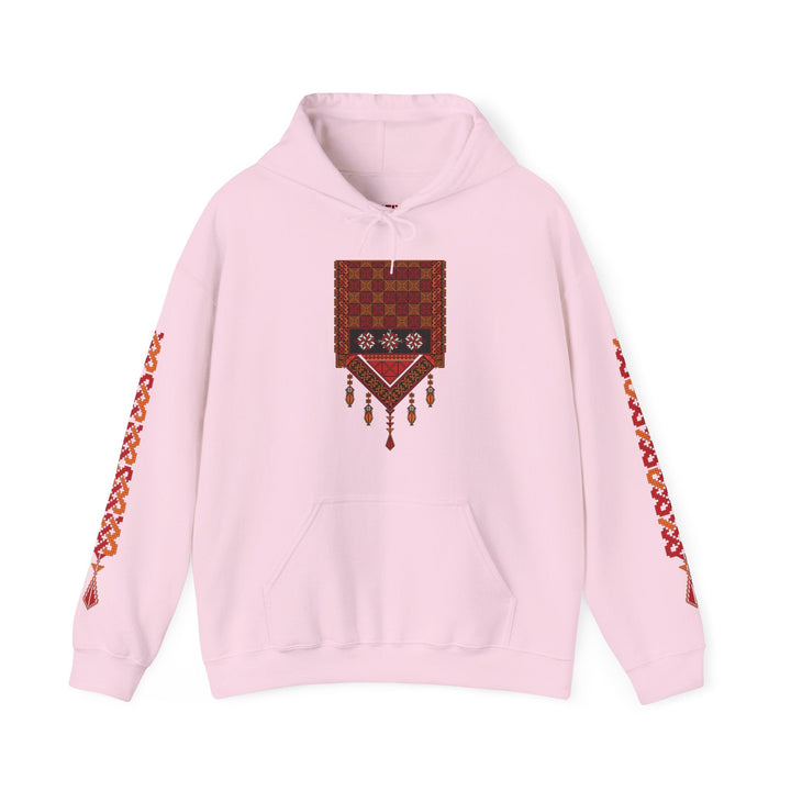 Unisex New Palestinian Tatreez Hoodie - The Kufiya ShopUnisex New Palestinian Tatreez HoodieHoodiePrintifyThe Kufiya Shop24819240327502137274Light PinkSUnisex New Palestinian Tatreez Hoodie