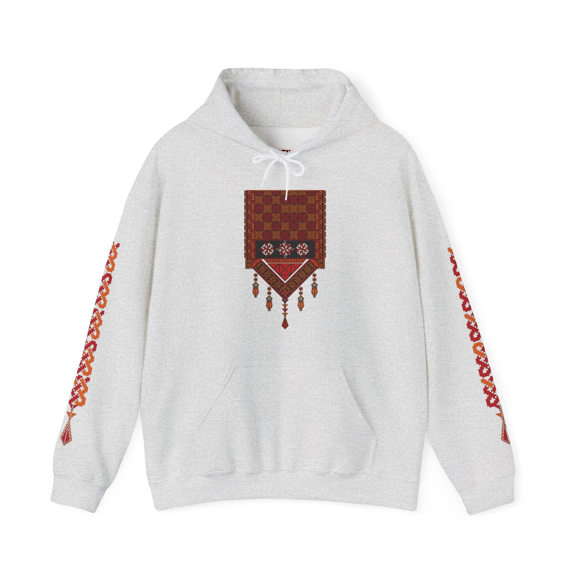 Unisex New Palestinian Tatreez Hoodie - The Kufiya ShopUnisex New Palestinian Tatreez HoodieHoodiePrintifyThe Kufiya Shop30334183152086964877AshSUnisex New Palestinian Tatreez Hoodie