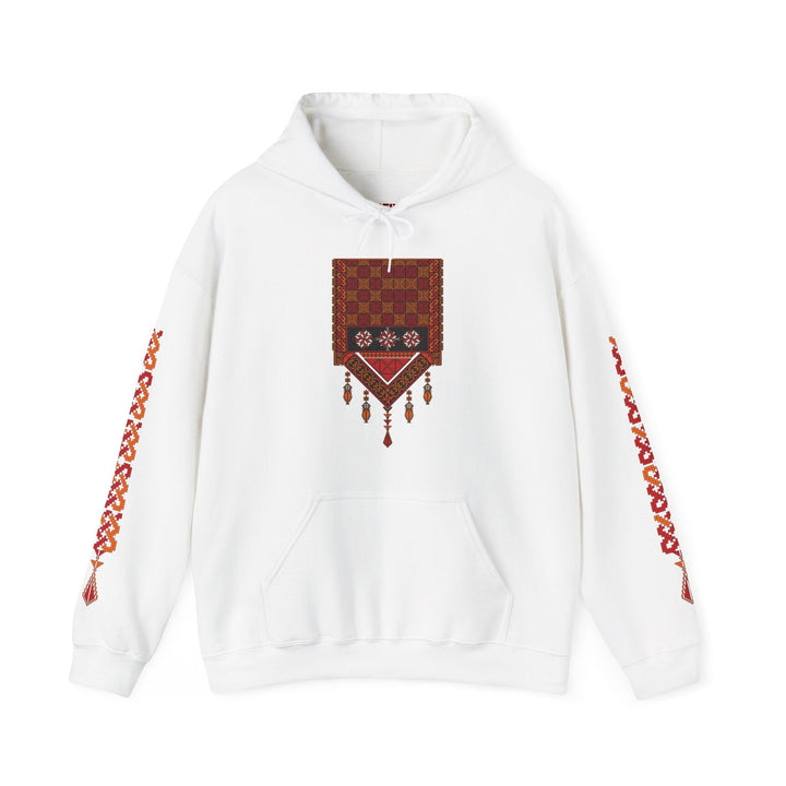 Unisex New Palestinian Tatreez Hoodie - The Kufiya ShopUnisex New Palestinian Tatreez HoodieHoodiePrintifyThe Kufiya Shop48323989634241792901WhiteSUnisex New Palestinian Tatreez Hoodie