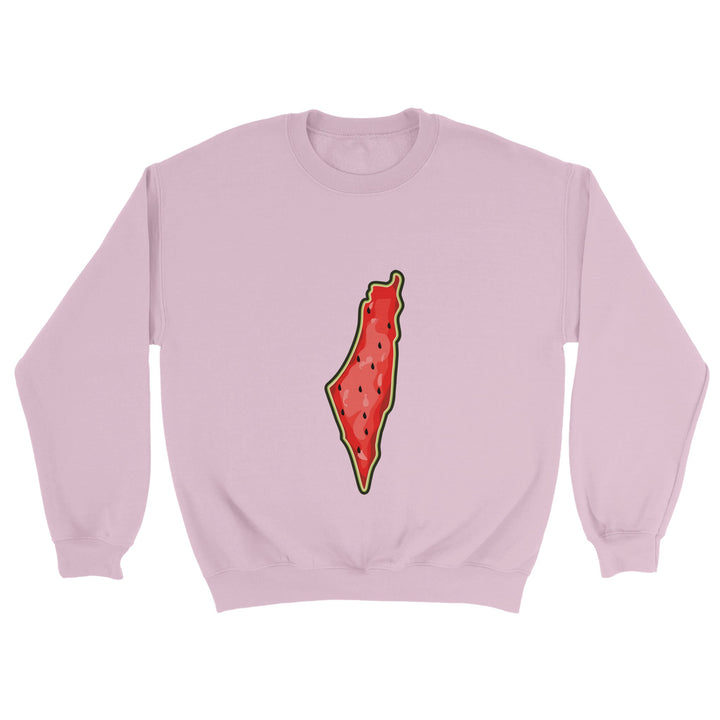 Unisex Palestine Map Watermelon Sweatshirts - The Kufiya ShopUnisex Palestine Map Watermelon SweatshirtsSweatshirtThe Kufiya StoreThe Kufiya Shop20bd4ddb - 5ff8 - 414d - b8cd - c6505fda9c06SLight Pink1411a5f1 - 66a6 - 4694 - 909f - 276bcfd87cf7