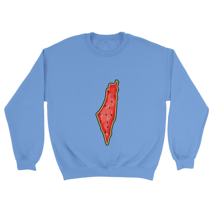 Unisex Palestine Map Watermelon Sweatshirts - The Kufiya ShopUnisex Palestine Map Watermelon SweatshirtsSweatshirtThe Kufiya StoreThe Kufiya Shop83c20e50 - 928d - 4cc8 - 8233 - 9e0470bf77d4SCarolina Blueea70c41c - 070a - 4345 - aa0e - 3ca968ec139e