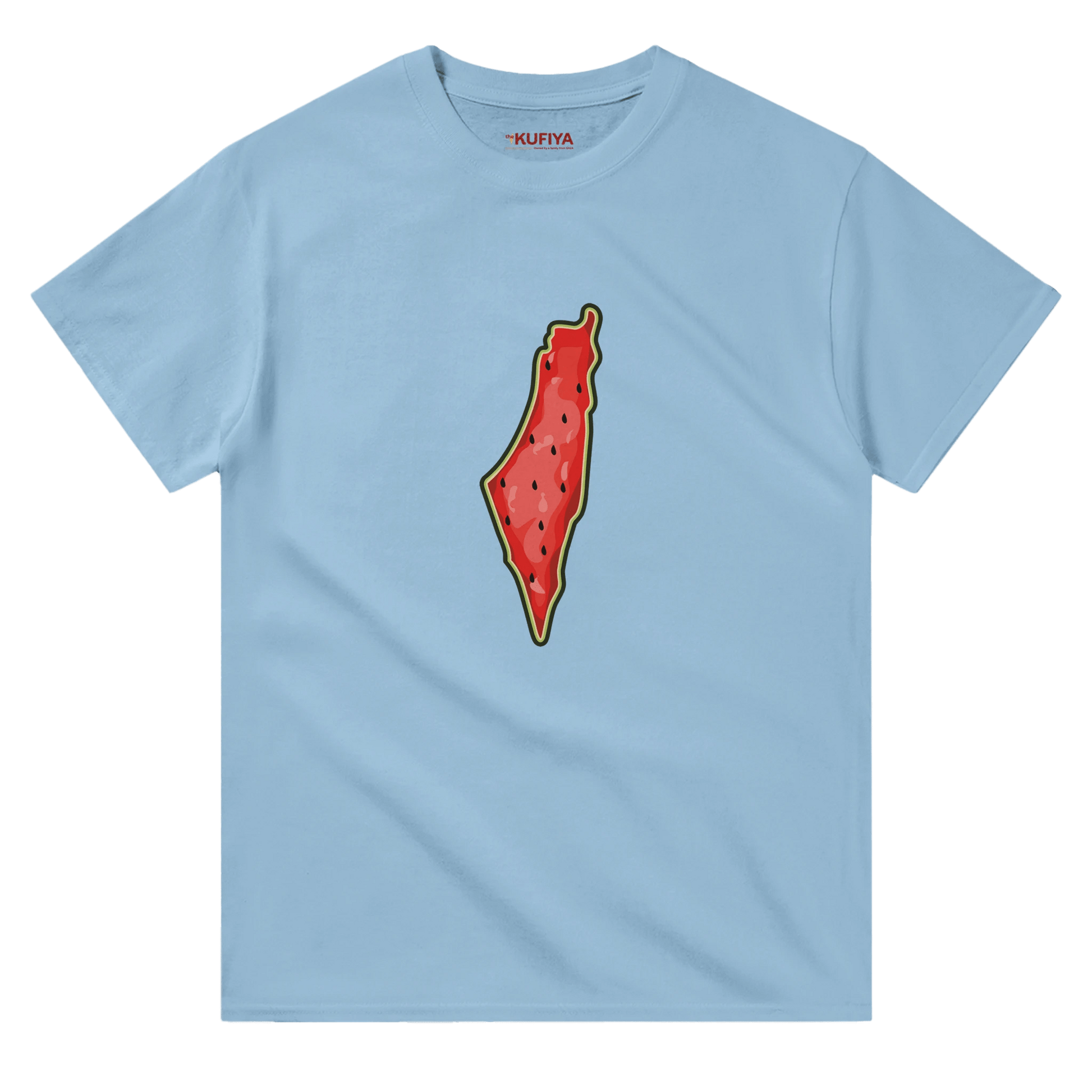 Unisex Palestine Map Watermelon T-shirt - The Kufiya ShopUnisex Palestine Map Watermelon T-shirtT-ShirtThe Kufiya StoreThe Kufiya Shop89f74911 - 73d8 - 4bcb - 931f - eff44872114bSLight Blue128d901d - f42a - 4276 - b4f0 - 85468faa6f91