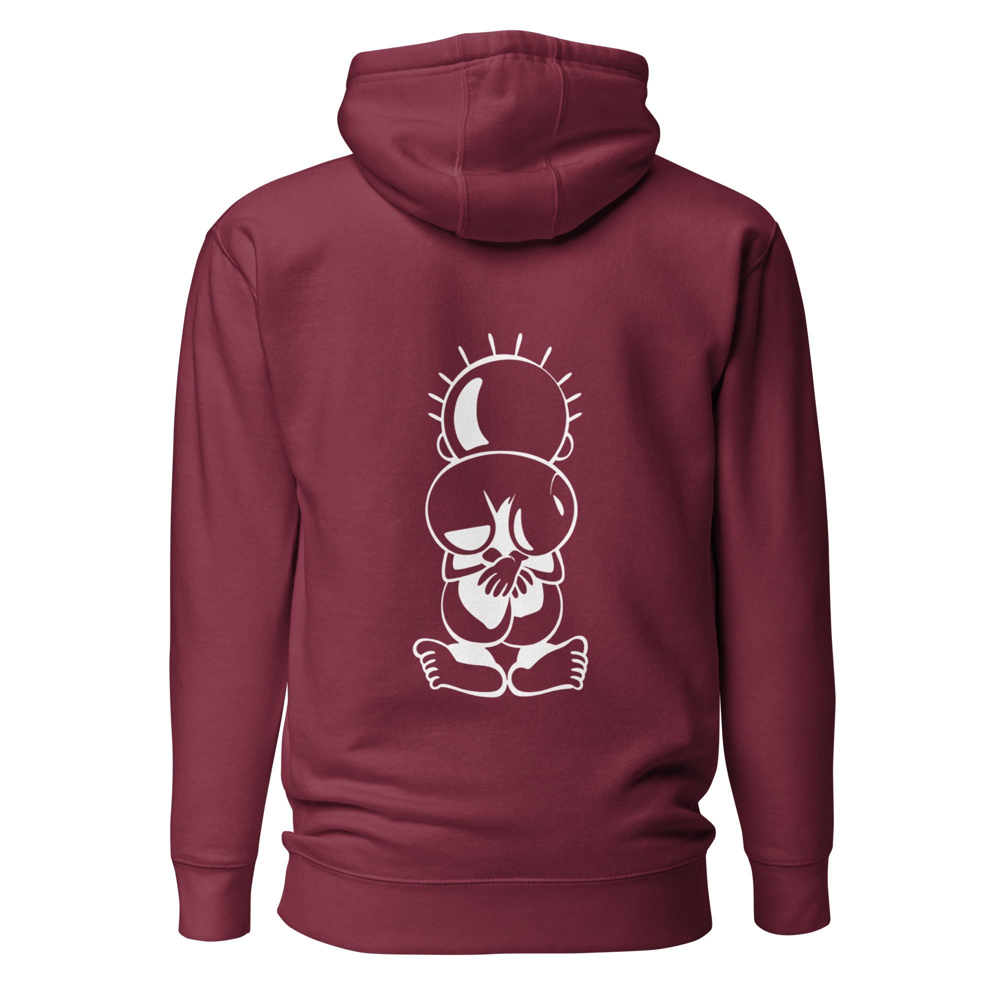Unisex Palestine Map & Handala Embroidered Hoodie – Soft, Stylish & Iconic