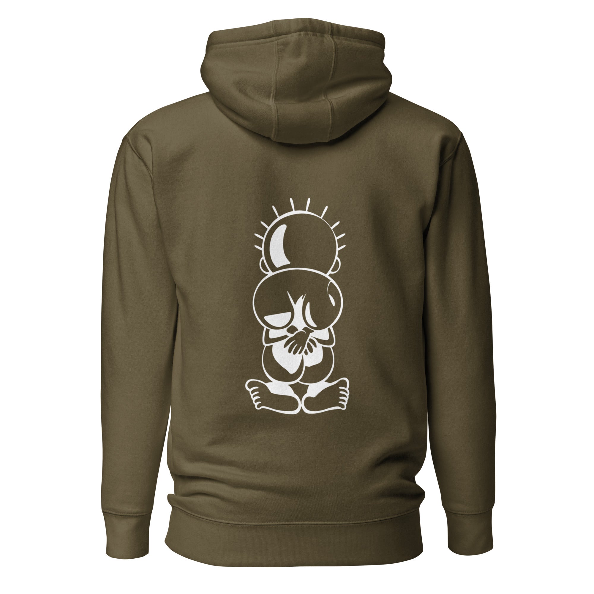 Unisex Palestine Map & Handala Embroidered Hoodie – Soft, Stylish & Iconic