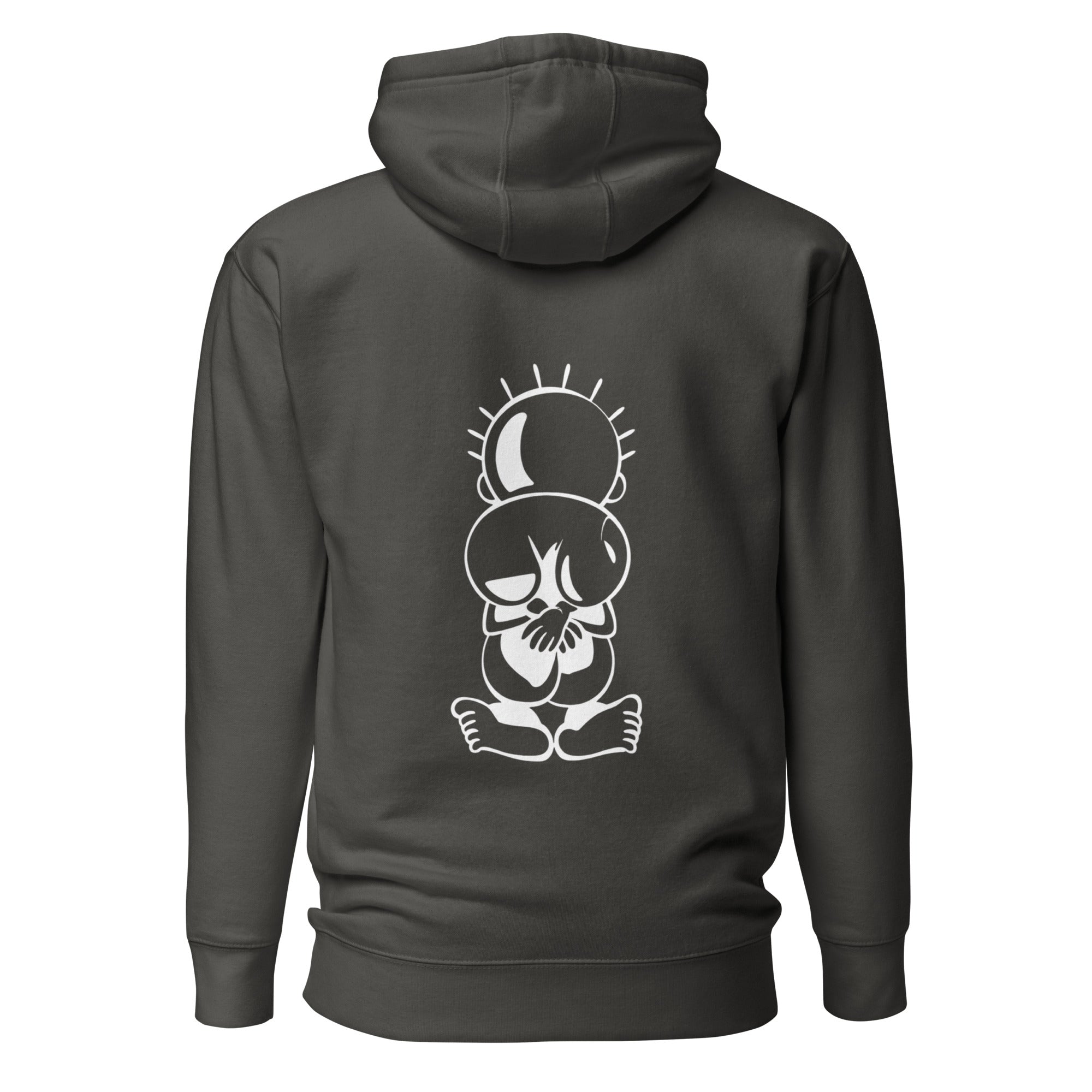 Unisex Palestine Map & Handala Embroidered Hoodie – Soft, Stylish & Iconic
