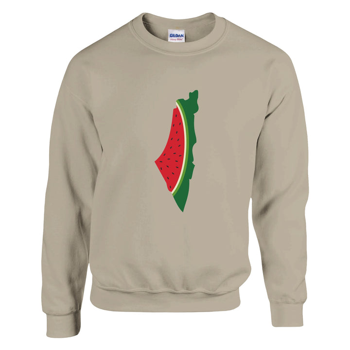 Unisex The Palestine Map & Watermelon Sweatshirts - The Kufiya ShopUnisex The Palestine Map & Watermelon SweatshirtsPrint MaterialThe Kufiya StoreThe Kufiya Shop73065442 - b9a1 - 420a - 86dc - 21b852fc35a9SSand48dd14c0 - d56f - 48da - 900c - 5ea55881e628