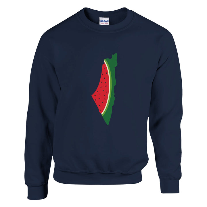 Unisex The Palestine Map & Watermelon Sweatshirts - The Kufiya ShopUnisex The Palestine Map & Watermelon SweatshirtsPrint MaterialThe Kufiya StoreThe Kufiya Shopd34ee2e5 - 1092 - 4e0a - b1a4 - b4eec86283ceSNavy59962fdd - 1950 - 4067 - 8b84 - 4a2796131458