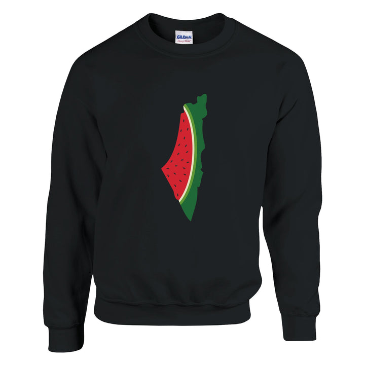 Unisex The Palestine Map & Watermelon Sweatshirts - The Kufiya ShopUnisex The Palestine Map & Watermelon SweatshirtsPrint MaterialThe Kufiya StoreThe Kufiya Shopde154cf6 - 424e - 45fd - 8d29 - ea347b5e9f97SBlackd2ef1032 - 77ee - 454c - a243 - e0766a52d90b