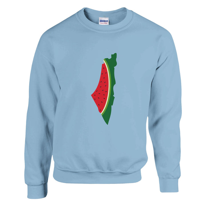 Unisex The Palestine Map & Watermelon Sweatshirts - The Kufiya ShopUnisex The Palestine Map & Watermelon SweatshirtsPrint MaterialThe Kufiya StoreThe Kufiya Shopf7a39d8c - 5d4e - 4ac3 - a27e - 6e648d254e7aSLight Blue9b165082 - 4a0d - 46c5 - b8d9 - 80b27a2a01a0