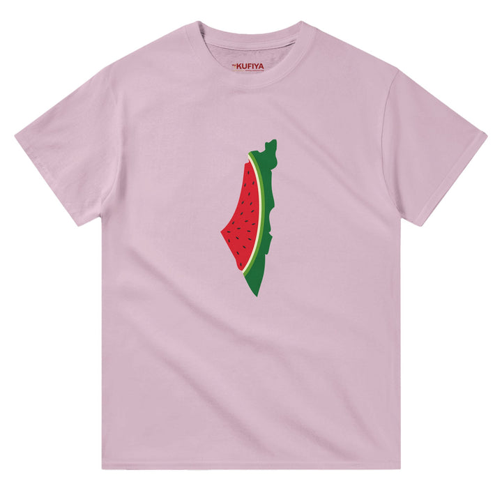 Unisex The Palestine Map & Watermelon T-shirt - The Kufiya ShopUnisex The Palestine Map & Watermelon T-shirtT-ShirtThe Kufiya StoreThe Kufiya Shop2d7d5d0a - e962 - 40af - ba28 - 2dc63e4472c9SLight Pink9b4bac0a - 5c8e - 44a0 - 84f2 - 37ae69b44c8c