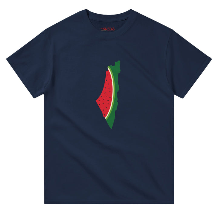 Unisex The Palestine Map & Watermelon T-shirt - The Kufiya ShopUnisex The Palestine Map & Watermelon T-shirtT-ShirtThe Kufiya StoreThe Kufiya Shop6e731959 - 74a6 - 41ed - ac46 - c8d81184173aSNavyc7809f36 - 7f0a - 48b5 - 8d6f - ee52e041995b