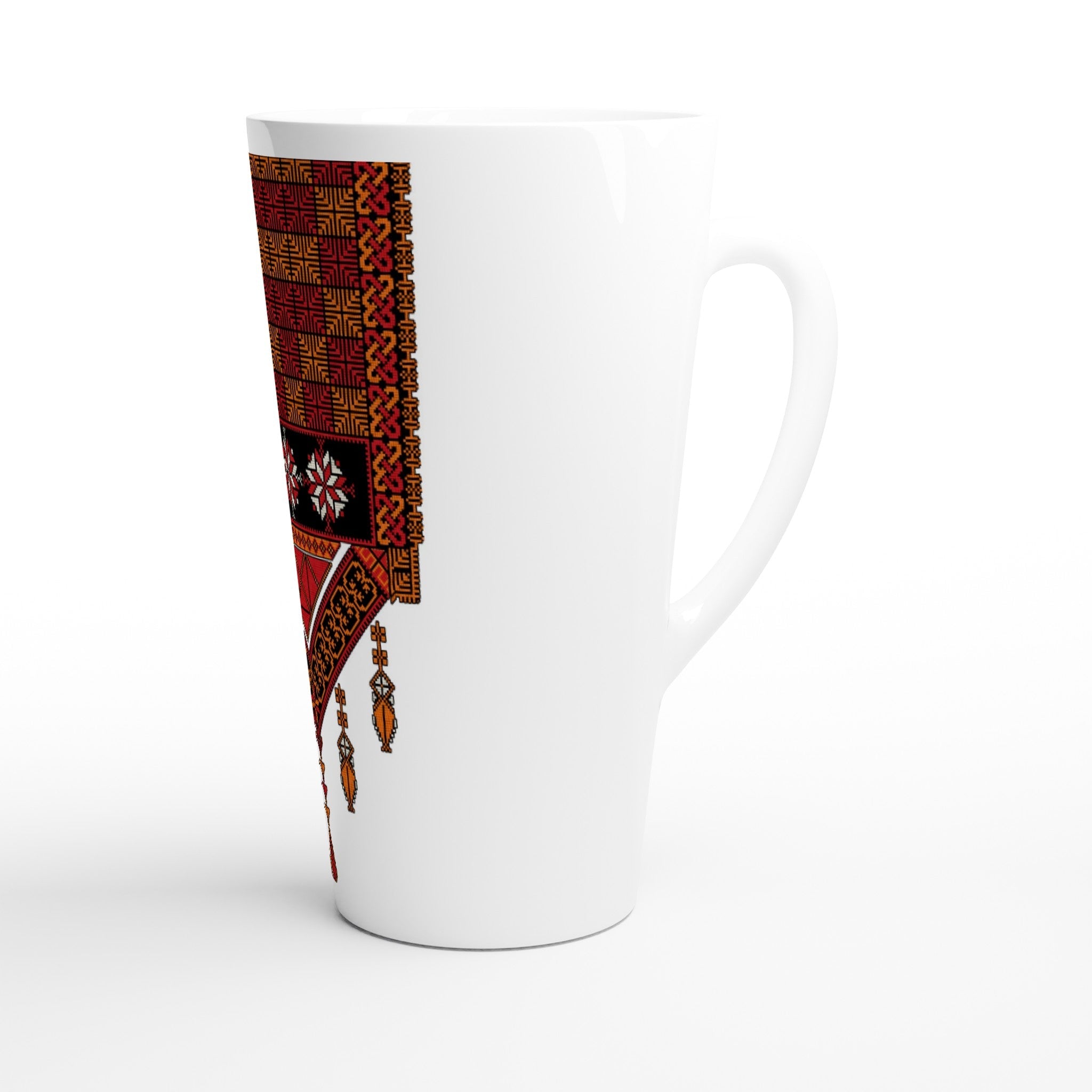 White 17oz Ceramic Latte Mug with Palestine Tatreez Design - The Kufiya ShopWhite 17oz Ceramic Latte Mug with Palestine Tatreez DesignPrint MaterialThe Kufiya StoreThe Kufiya Shop950a72dd - 51a9 - 4178 - 89ed - 4f26faf7e8260e901a00 - bbb7 - 49b1 - 8f76 - a4613b371c98