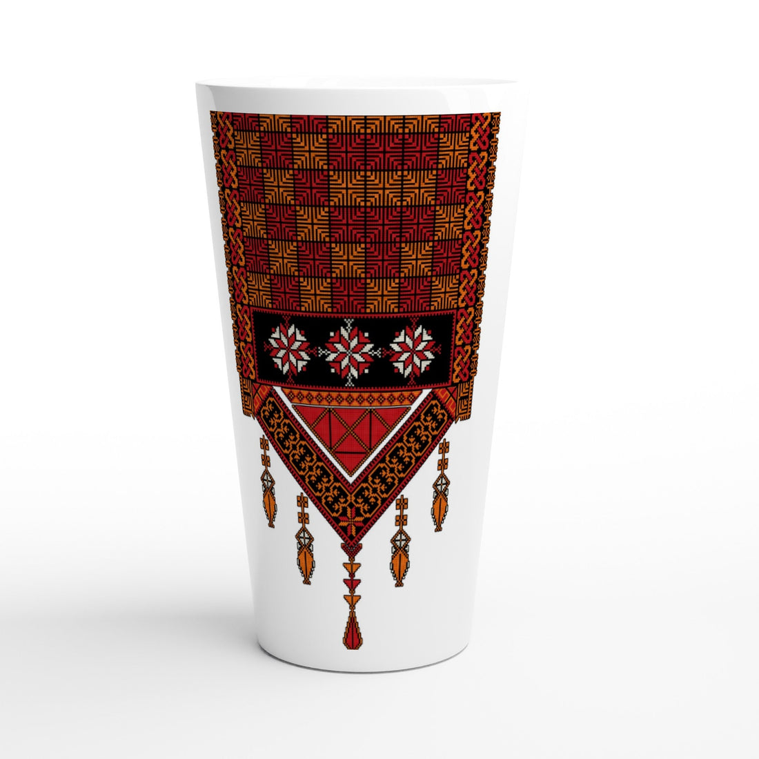White 17oz Ceramic Latte Mug with Palestine Tatreez Design - The Kufiya ShopWhite 17oz Ceramic Latte Mug with Palestine Tatreez DesignPrint MaterialThe Kufiya StoreThe Kufiya Shop950a72dd - 51a9 - 4178 - 89ed - 4f26faf7e826cb5b8c1d - 0037 - 47d2 - 87a9 - fc22ecbac524